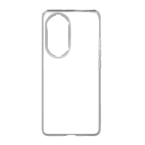 Transparent Silicone Case for Oppo A98 5g/F23 5g White